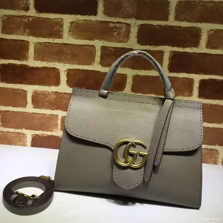 First bag ru GUCCI bag shoulder GG Marmont 0506
